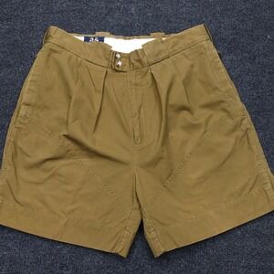 Vintage Willis & Geiger Shorts Mens 34 Safari Bush Gurkha Brown 100% Cotton